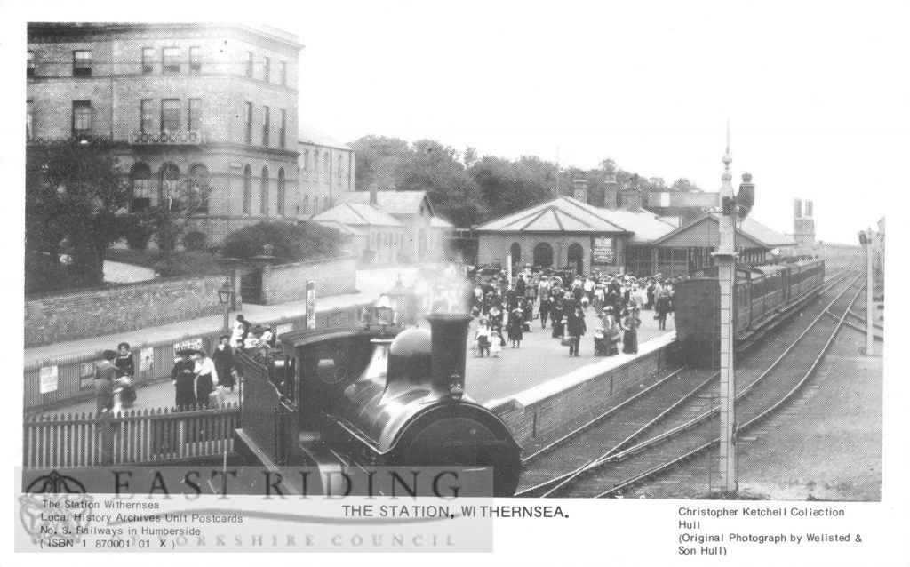 Railway Station, Withernsea c.1900s