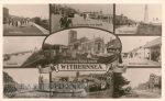9 small scenes – Station, Promenade from south, Lighthouse, Promenade, St Nicholas Church from south east, North Promenade, Queen Street and Wesleyan chapel, Central Promenade, South Cliff, Withernsea 1914