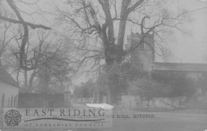 Lodge gates and church, Boynton 1900s
