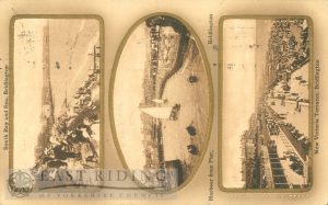 3 small views – South Bay, Harbour, New Victoria Terraces, Bridlington 1913