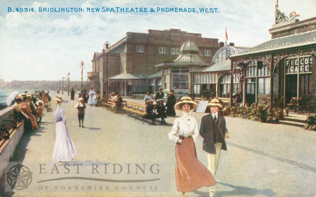 Bridlington Spa and Spa Theatre, Bridlington 1907, tinted