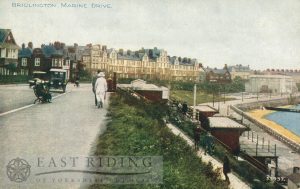 Marine Drive, Bridlington 1925, tinted