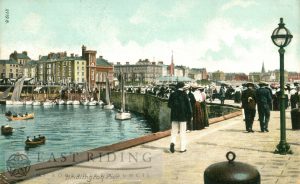 North Pier, Bridlington 1905, tinted