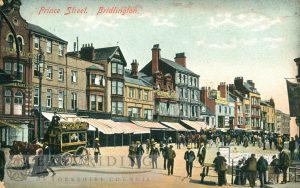 Prince Street, Bridlington 1900s, tinted