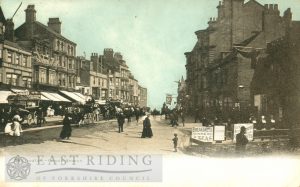 Prince Street, Bridlington 1913, tinted