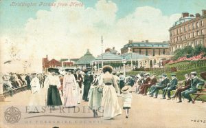 Princes Parade from north, Bridlington 1905, tinted