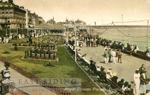 Princes Parade from south, Bridlington 1910, tinted