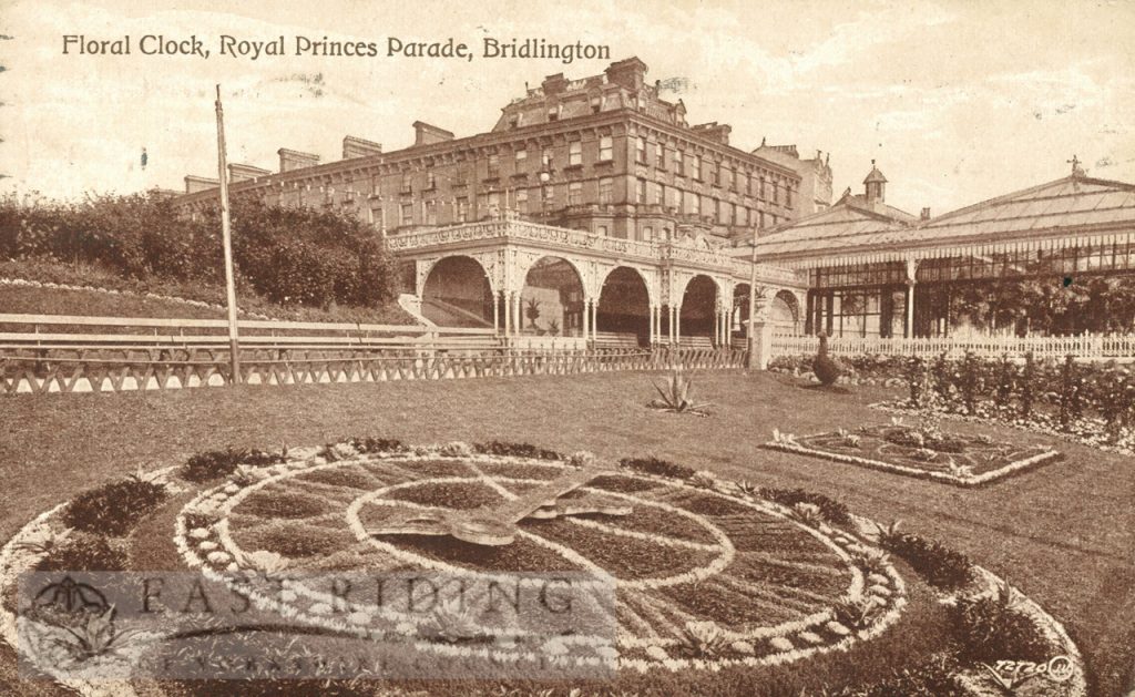 Princes Parade – Floral Clock, Bridlington 1921
