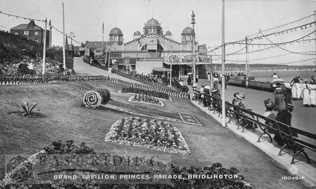 Princes Parade and Grand Pavilion, Bridlington 1914