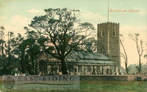 All Saints Church, Burstwick 1910s, tinted
