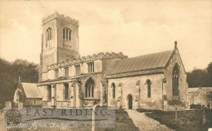 St Martin’s Church, Burton Agnes 1921