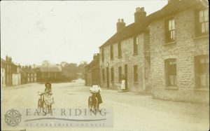 Village street, Burton Fleming 1906