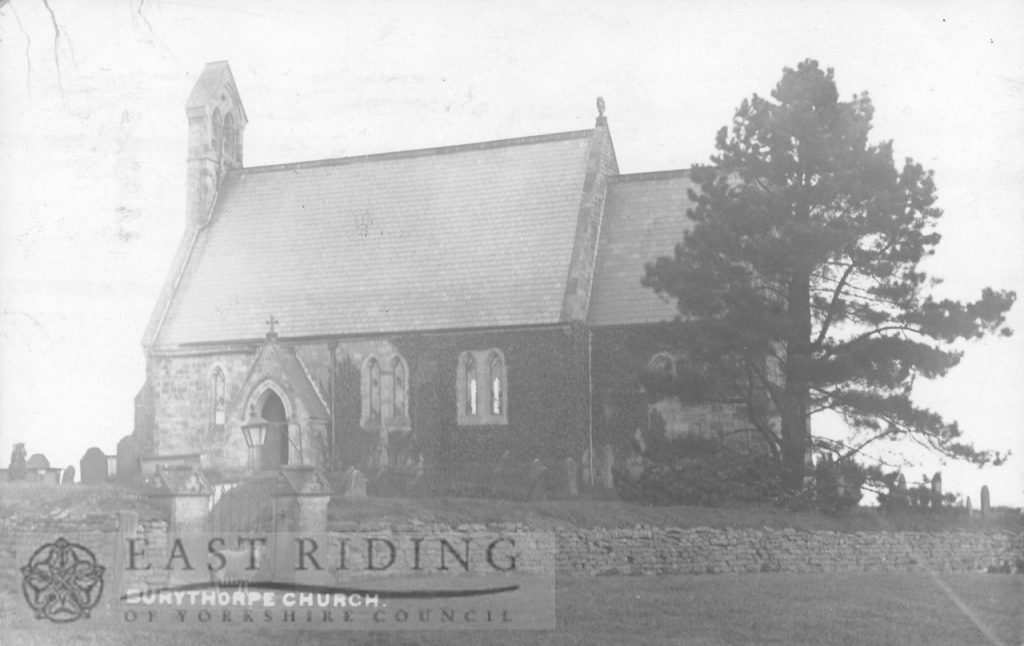All Saints Church, Burythorpe 1921