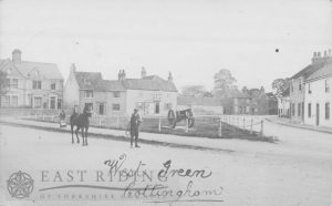 West Green, Cottingham (with cannon)