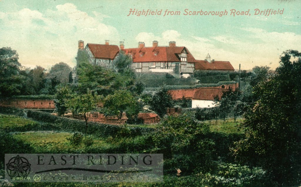 Highfield from Scarborough Road, Driffield