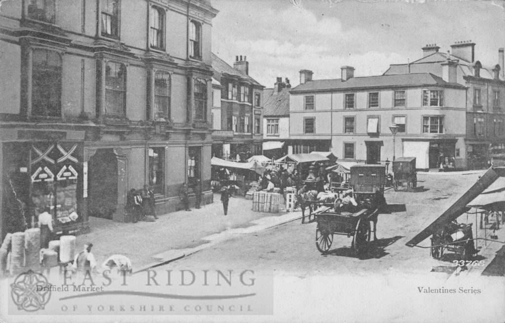 Market Place from south east, Driffield