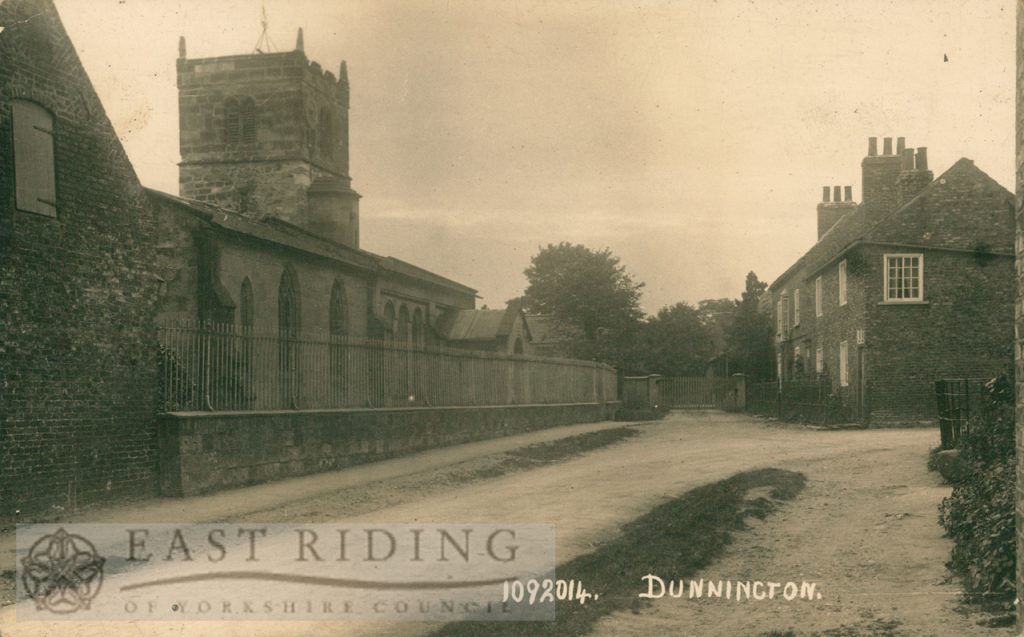 St Nicholas Church and Church Street, Dunnington