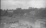 View of Church Farm, vicarage and Stockbridge Road (from church tower) Elloughton