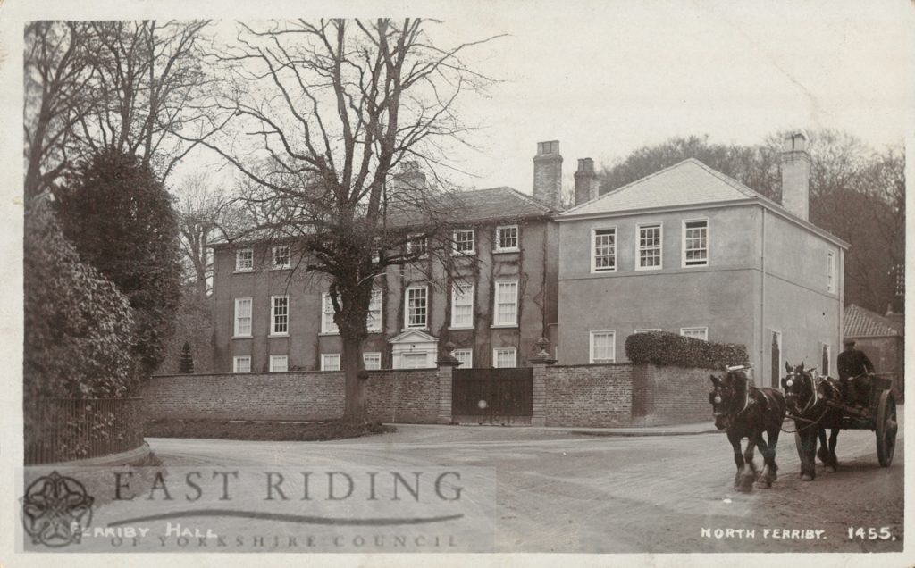 Ferriby Hall, North Ferriby (now North Ferriby Nursing Home)