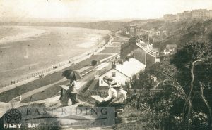 Filey Bay, from the Ravine