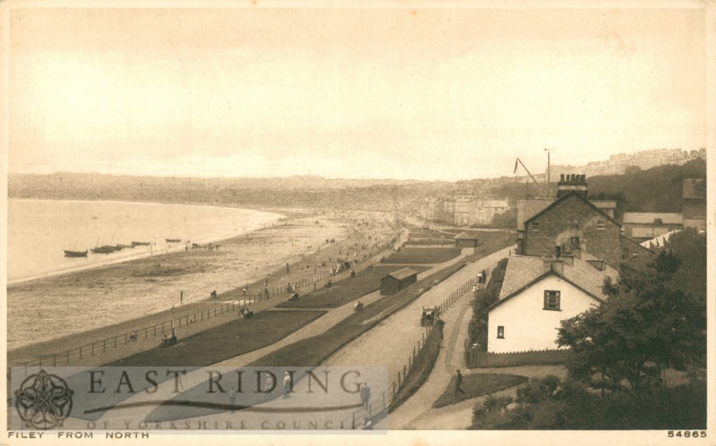 Filey Bay, from the Ravine