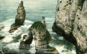 King and Queen’s Rocks, Flamborough 1904, tinted