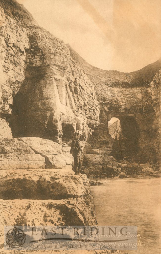 Thornwick Cave, Flamborough 1910s