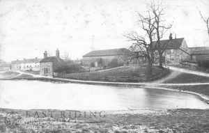 Pond from north east, Fridaythorpe 1900s