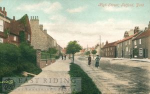 High Street, Fulford  1900s, tinted