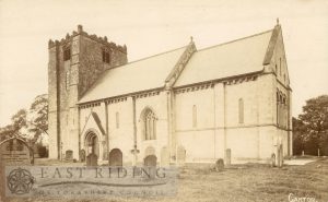 St Michael ‘s Church from south east, Garton-on the-Wolds  1900s