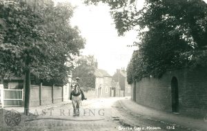 Baxtergate from north, Hedon 1910