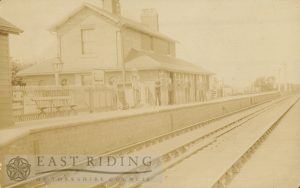 Railway Station, Hedon 1900s