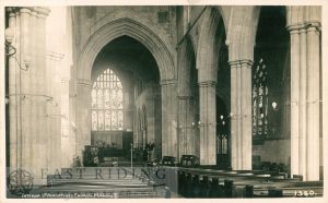 St Augustine’s Church, chancel and nave from north west, Hedon 1900s