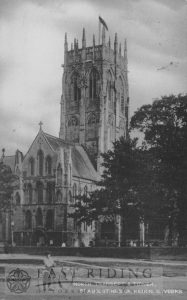 St Augustine’s Church from north west, Hedon 1919