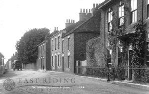 Fletchergate from east, Hedon 1900s
