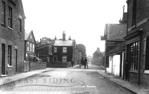 Hull Road end from west, Hedon 1900s
