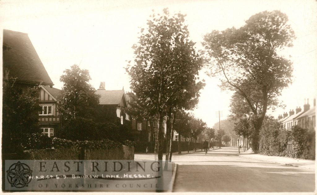 Barrow Lane, Hessle 1930