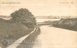town from Hull Road, Hornsea  1900s