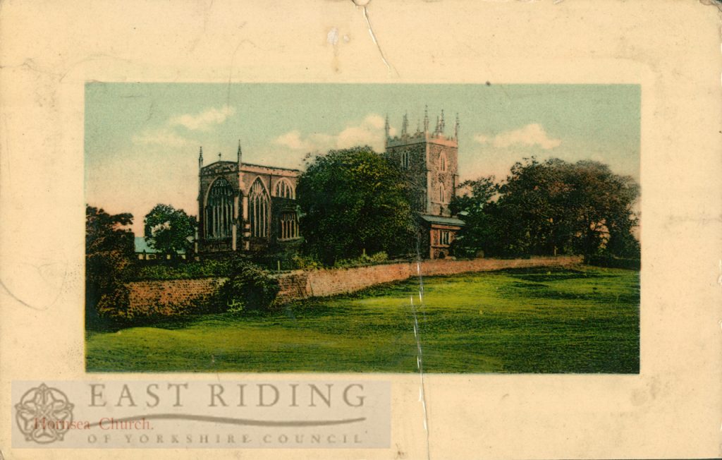 St Nicholas Church from north east, Hornsea 1909