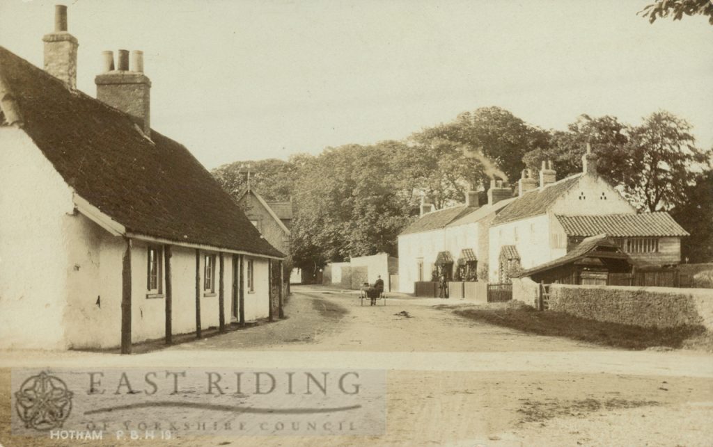 village street, Hotham 1910