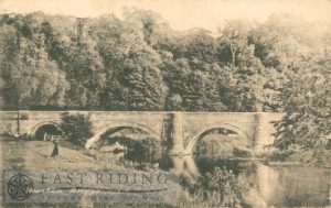 the bridge from north, Howsham 1904