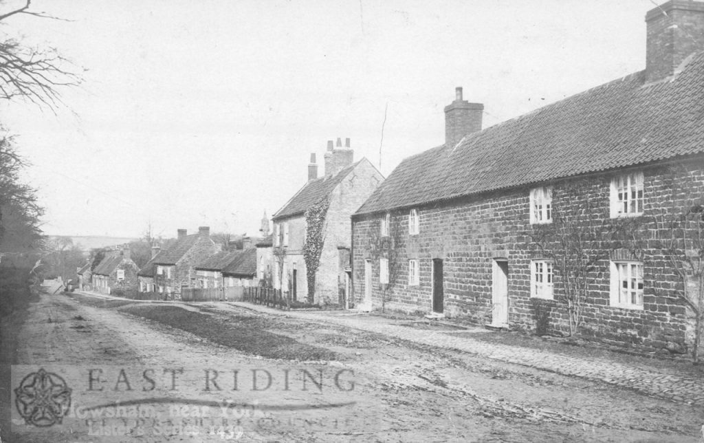 village street, Howsham 1908