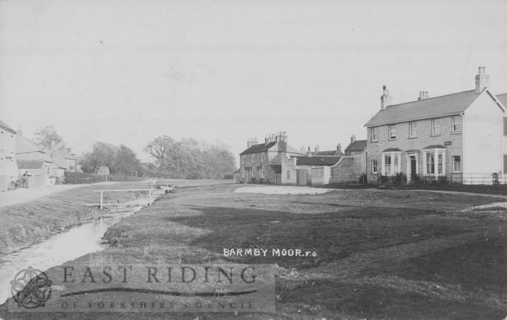 Village street, Barmby Moor c.1900s