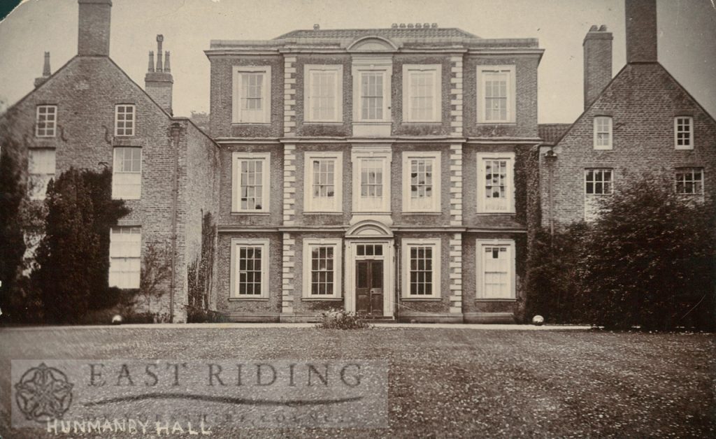 Hunmanby Hall, Hunmanby 1910