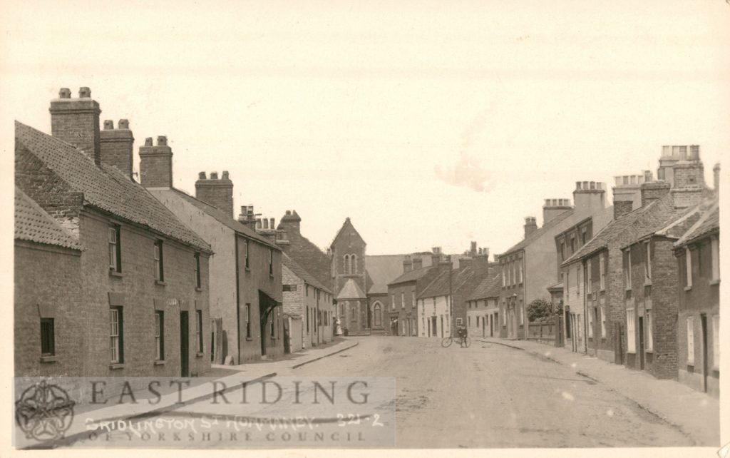 Bridlington Street from south east, Hunmanby 1924