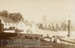 Cross Hill and All Saints Church from south, Hunmanby 1900
