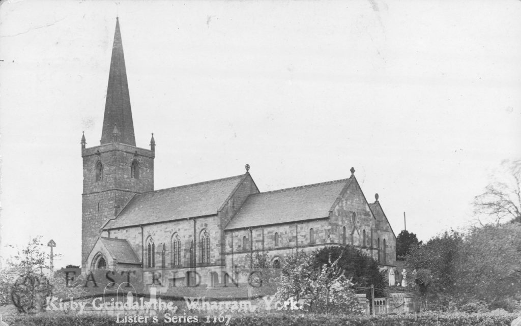 St Andrew’s Church from south east, Kirby Grindalythe 1907