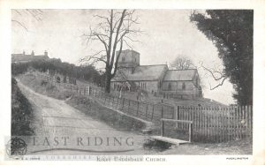 All Saints Church from south east, Kirby Underdale 1900