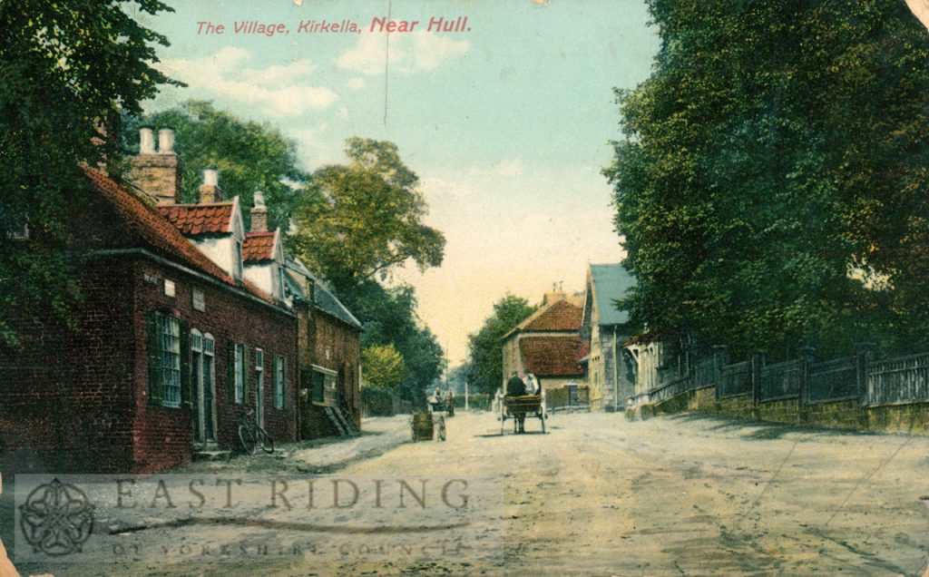 Packman Lane from south east, Kirkella  1911