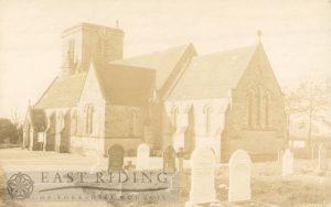 Holy Trinity Church from south east, Leven 1909